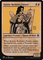 Kalain, Reclusive Painter (AFR-342) - uncommon: (Showcase) - Foil