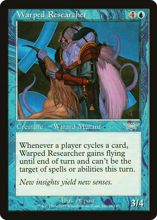 Warped Researcher (LGN-056) - uncommon - Foil