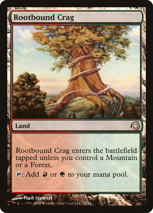 Rootbound Crag (PDS-032) - rare - Foil