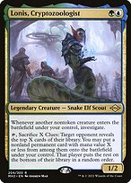 Lonis, Cryptozoologist (MH2-204) - rare - Foil