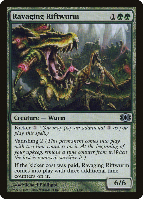 Ravaging Riftwurm (FUT-135) - uncommon - Foil