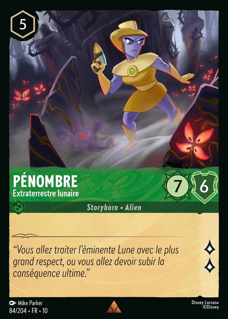 Pénombre - Extraterrestre lunaire (84/204) - LDLP - Rare - Cold Foil