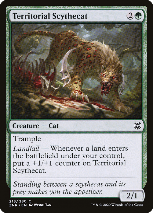 Territorial Scythecat (ZNR-213) - common