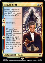 Heaven Sent (WHO-134) - rare - Foil
