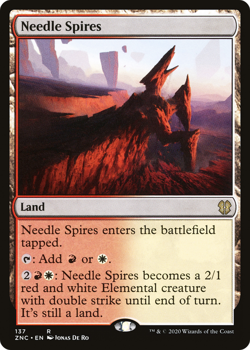Needle Spires (ZNC-137) - rare