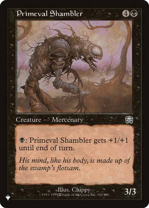 Primeval Shambler (LIST-MMQ-152) - uncommon