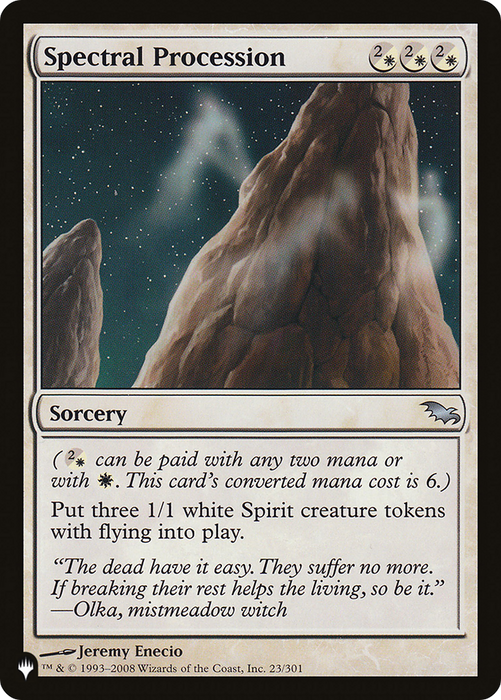 Spectral Procession (LIST-SHM-23) - uncommon