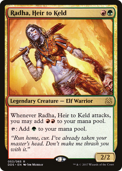 Radha, Heir to Keld (DDS-053) - rare