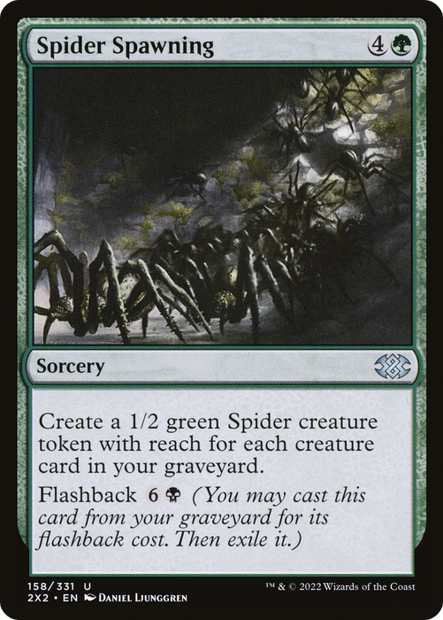 Spider Spawning (2X2-158) - uncommon
