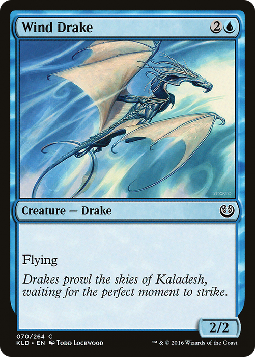 Wind Drake (KLD-070) - common - Foil