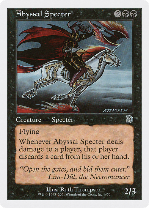 Abyssal Specter (DKM-001) - uncommon