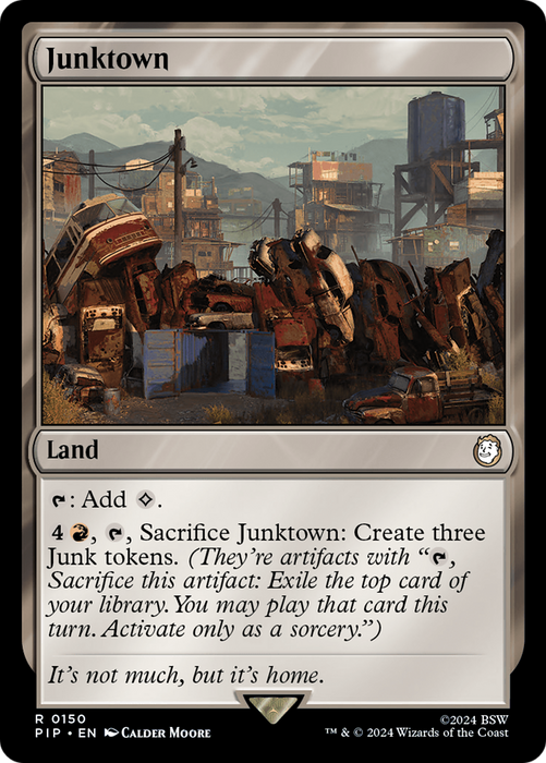 Junktown (PIP-150) - rare - Foil