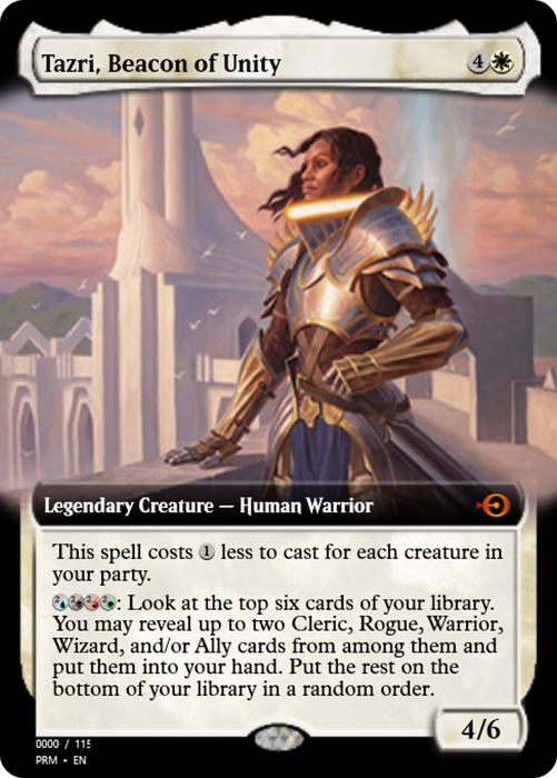 Tazri, Beacon of Unity (PRM-83788) - mythic