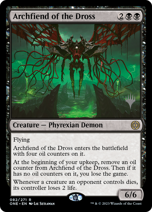 Archfiend of the Dross (PPONE-82P) - rare - Foil