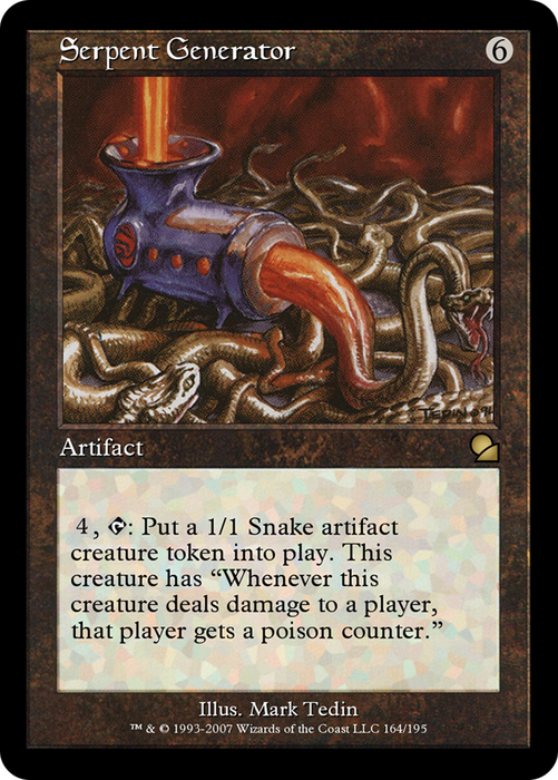 Serpent Generator (ME1-164) - rare - Foil