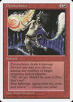 Pyrotechnics (4ED-217) - uncommon