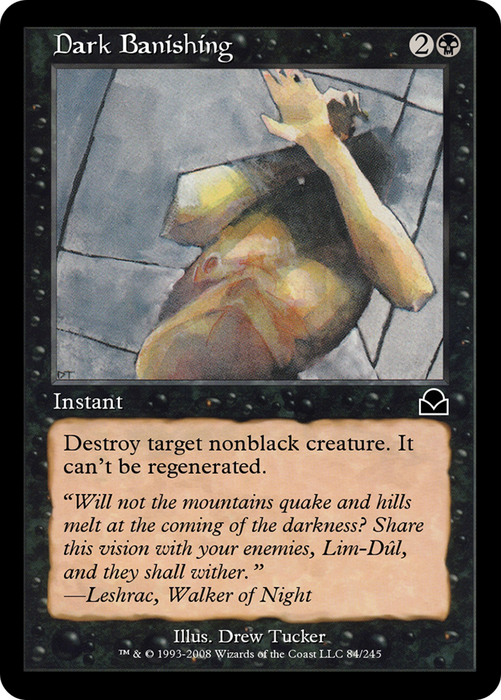 Dark Banishing (ME2-084) - common - Foil