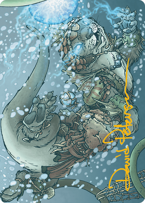 Kitsa, Otterball Elite // Kitsa, Otterball Elite (ABLB-042) - common (Borderless) - Foil