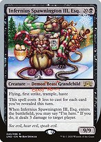 Infernius Spawnington III, Esq. (UND-040) - rare