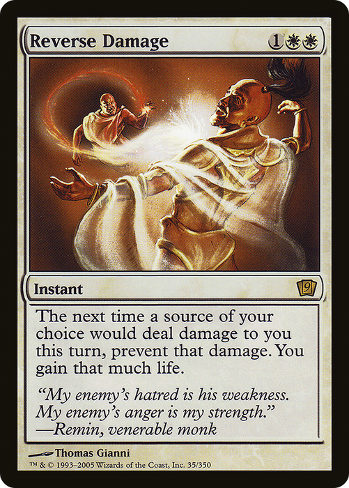 Reverse Damage (9ED-35★) - rare - Foil