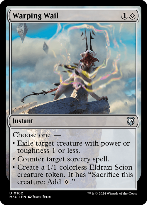 Warping Wail (M3C-162) - uncommon - Foil