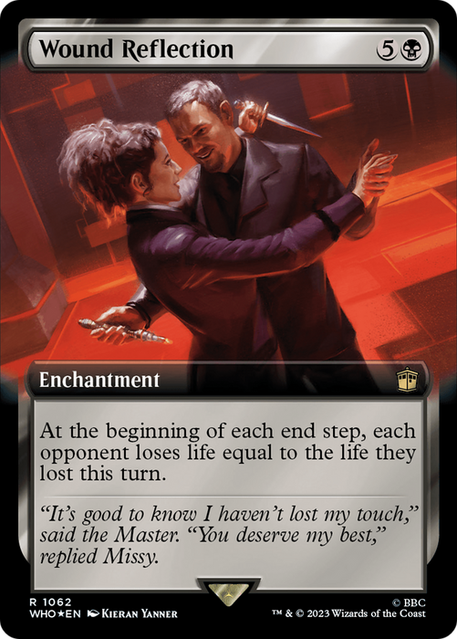 Wound Reflection (WHO-1062) - rare: (Extended Art) - Foil