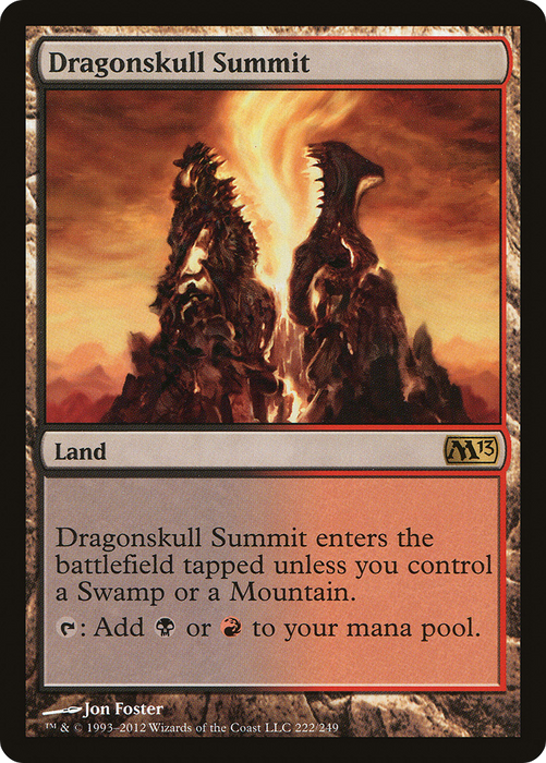 Dragonskull Summit (M13-222) - rare