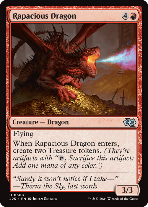Rapacious Dragon (J25-588) - uncommon