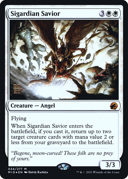 Sigardian Savior (PRE-34S) - mythic - Foil