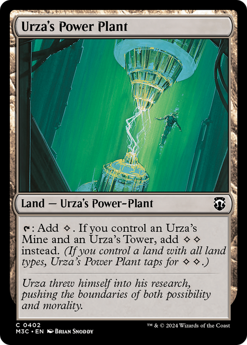 Urza's Power Plant (M3C-402) - common - Foil