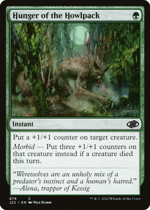 Hunger of the Howlpack (J22-674) - common