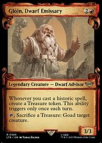 Glóin, Dwarf Emissary (LTR-583) - rare: (Showcase)