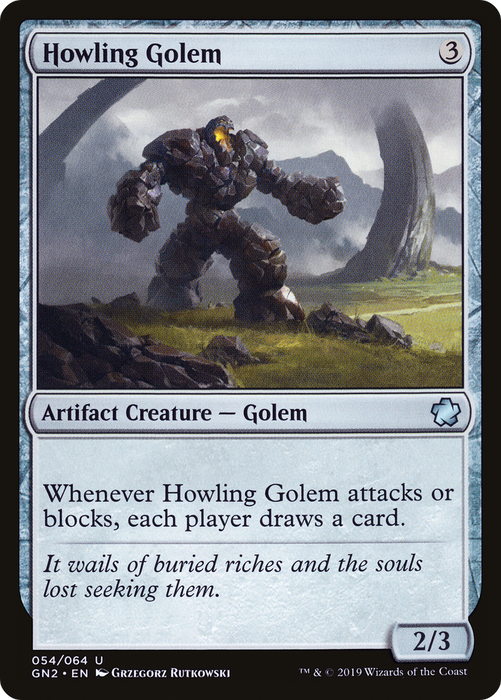Howling Golem (GN2-054) - uncommon