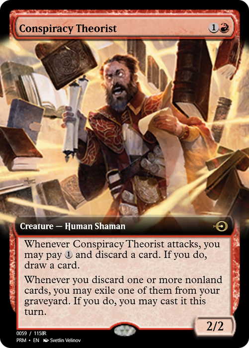 Conspiracy Theorist (PRM-90090) - rare - Foil