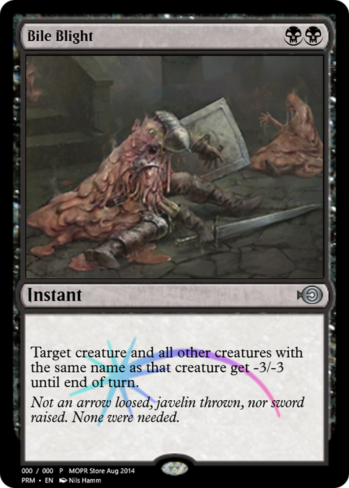Bile Blight (PRM-53838) - uncommon - Foil
