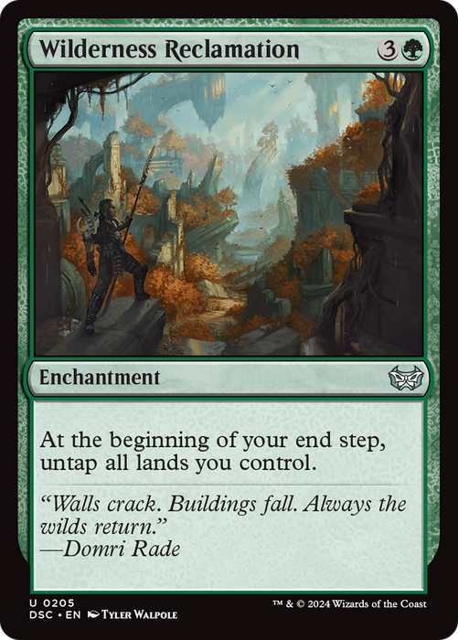 Wilderness Reclamation (DSC-205) - uncommon
