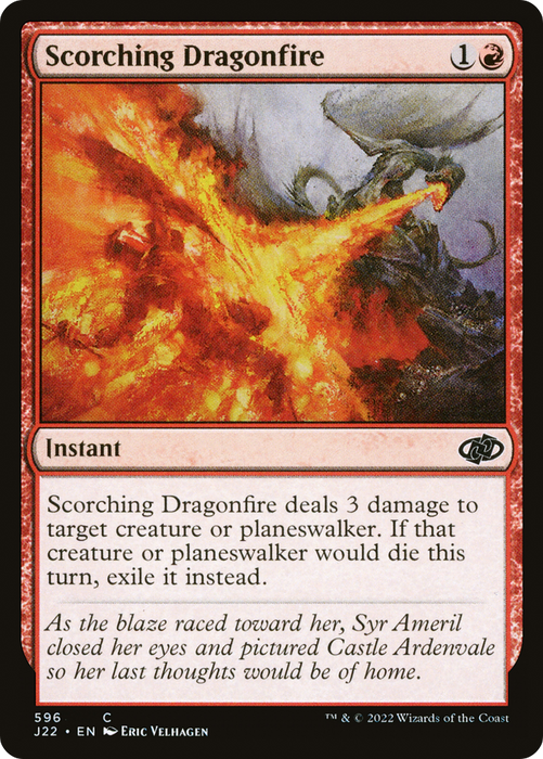 Scorching Dragonfire (J22-596) - common