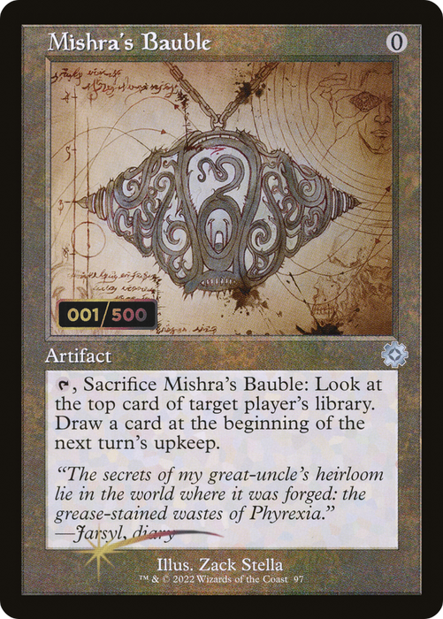 Mishra's Bauble (BRR-97Z) - uncommon - Foil