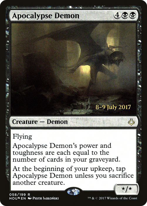 Apocalypse Demon (PRE-58S) - rare - Foil