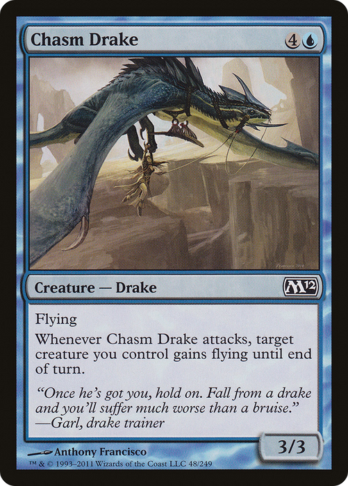 Chasm Drake (M12-048) - common