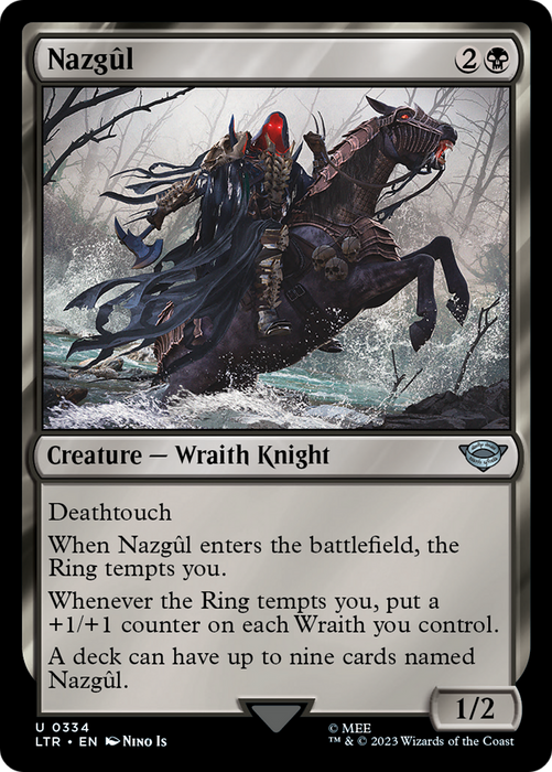 Nazgûl (LTR-334) - uncommon - Foil