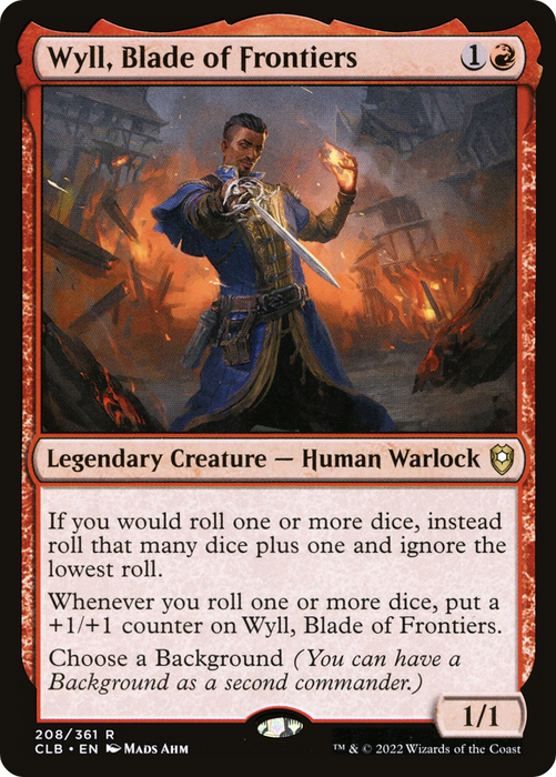 Wyll, Blade of Frontiers (CLB-208) - rare - Foil