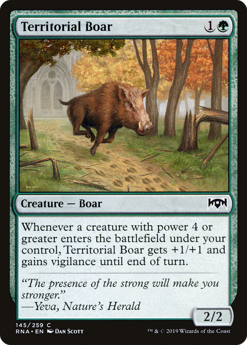Territorial Boar (RNA-145) - common