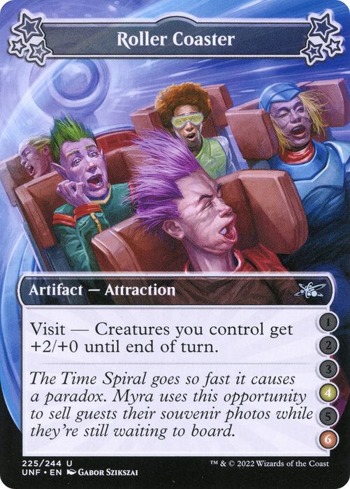 Roller Coaster (UNF-225C) - uncommon - Foil