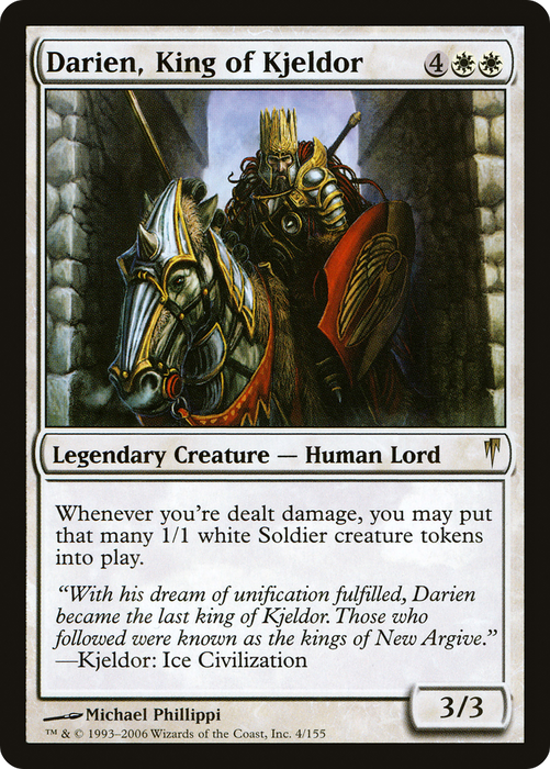 Darien, King of Kjeldor (CSP-004) - rare - Foil