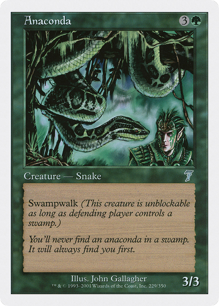 Anaconda (7ED-229) - uncommon