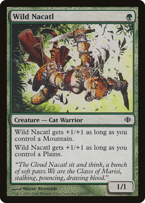 Wild Nacatl (ALA-152) - common - Foil