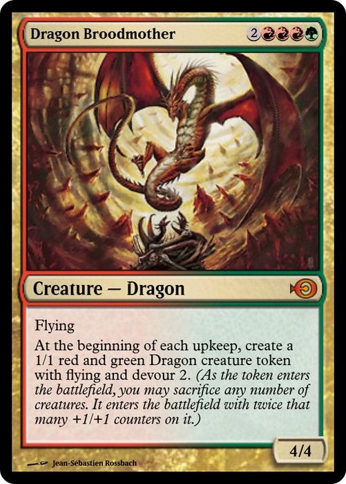 Dragon Broodmother (PRM-32553) - mythic - Foil