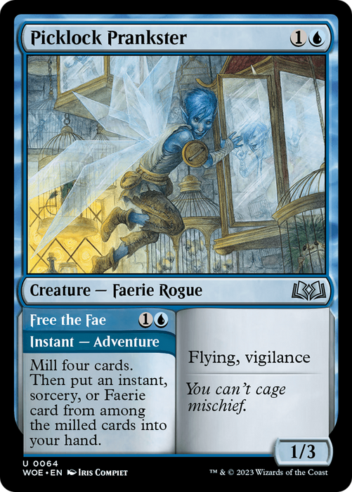 Picklock Prankster // Free the Fae (WOE-064) - uncommon - Foil