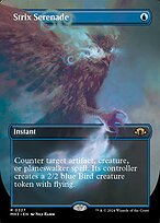 Strix Serenade (MH3-327) - rare (Borderless) - Foil